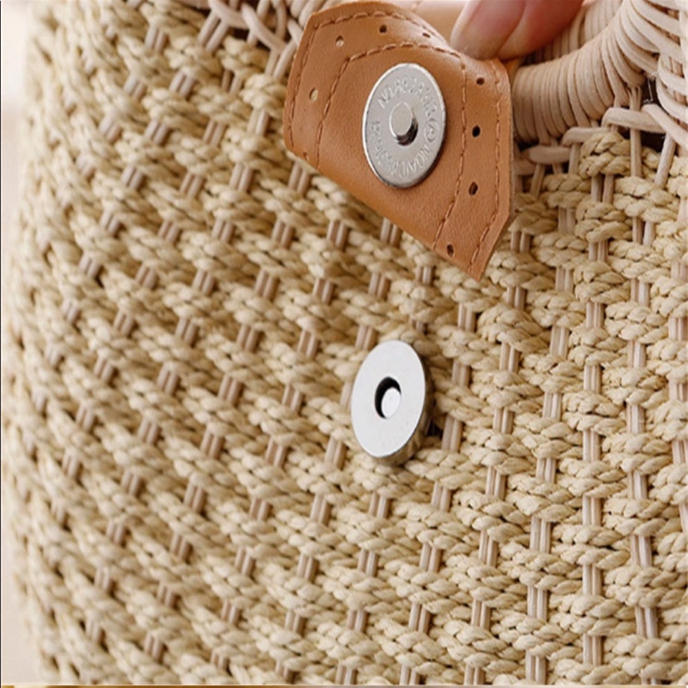 💫Last 1💫Rattan Snails Nest Handbag - Picture 7 of 8